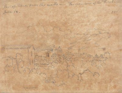 Part of Padua from the Walls by John Robert Cozens